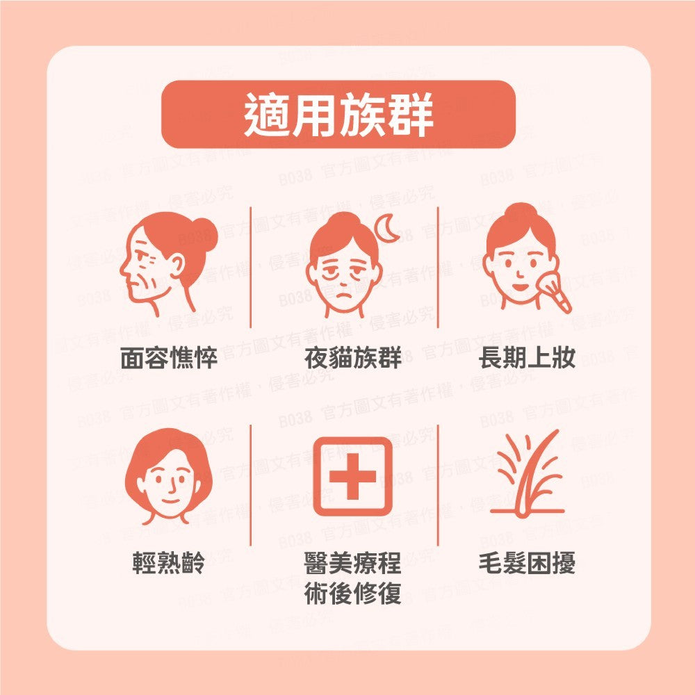 【德醫】6000膠原蛋白飲 8包/盒 韓國小分子胜肽 賽洛美 白藜蘆醇 麥角硫因 養顏美容 青春透亮
