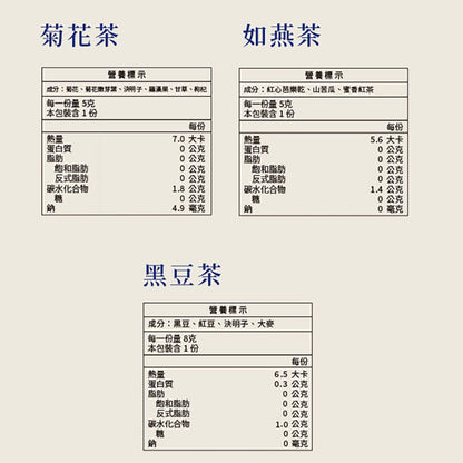 【太極堂】草本漢方茶(綜合茶禮盒) 10入/盒 五款經典配方 嚴選上好材料 溫補強身 養顏美容