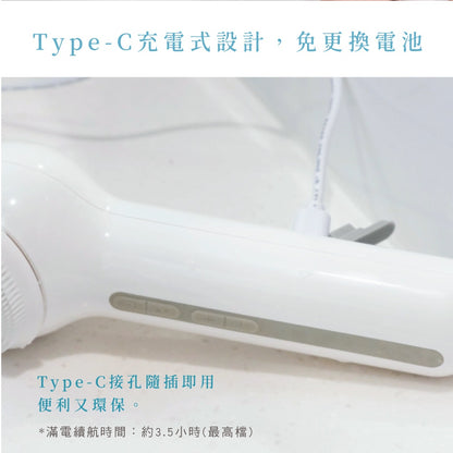 【KINYO】淨顏清透電動洗臉機 AMC-6220 附三款刷頭 360°雙向旋轉 IPX5防水 USB充電