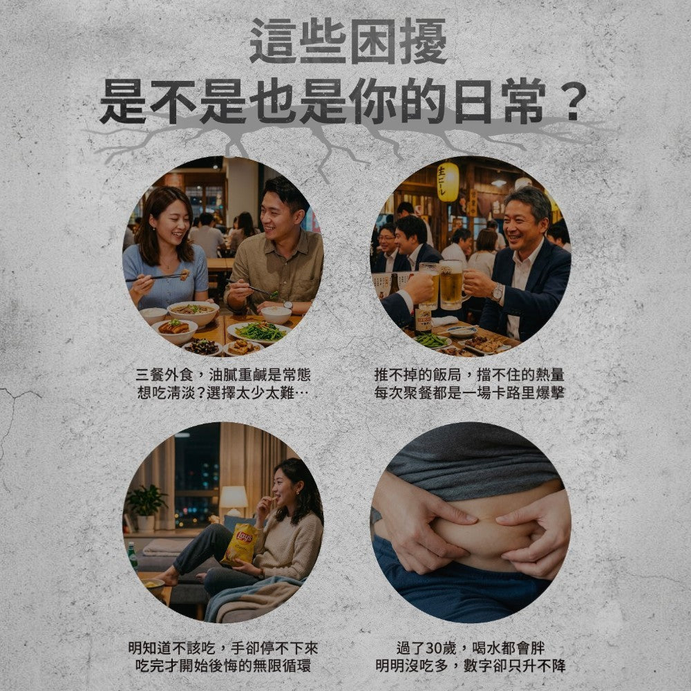 【好好時養】巳時計畫-超燃油逆Plus 30顆/包 四國專利成分 甲殼素 藤黃果 辣椒素 兒茶素 體態管理