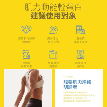 【Labe拉蓓】肌力動能輕蛋白飲 6入/盒 植物蛋白 BCAA 精胺酸 瑪卡 低卡 運動補給 飽足感