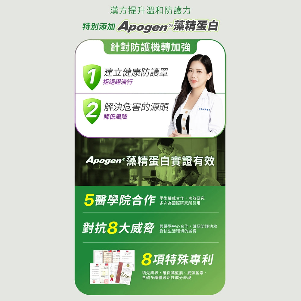 【遠東生技】費益清防護顆粒 15包/盒 療肺草 魚腥草 藻精蛋白 添加多種植萃 溫和潤喉 幫助舒緩