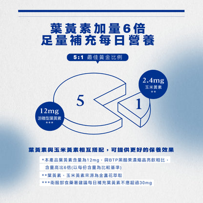 【晶澈】EX金盞花葉黃素加倍晶亮飲 全素 游離型葉黃素 玉米黃素 花青素 蝦紅素 莓果風味 3C日常保養