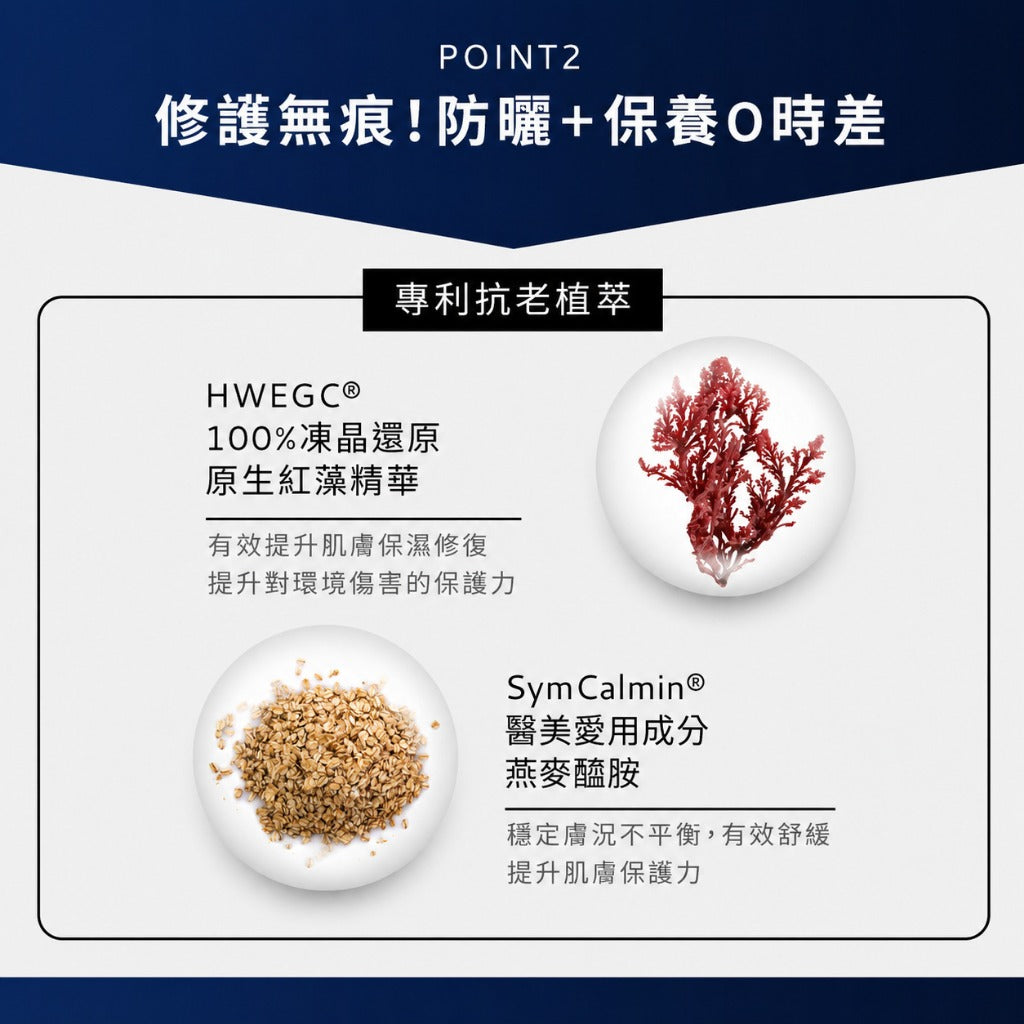 【美膚娜娜】REPAIRING 友善海洋防曬水凝乳 45g SPF50 菸鹼醯胺 燕麥萃取 清爽保濕 無添加