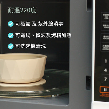 【2angels】矽膠鑽石吸盤學習碗 兩色任選 食品級矽膠 耐溫220度 好挖不易灑 穩固吸盤 兒童餐具