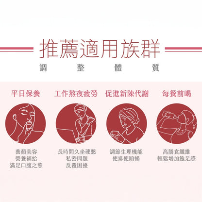 【米森vilson】纖女搖搖 蔓越莓 檸檬 黑醋栗 藍莓 奇亞籽飲 增加飽足感 提升順暢感 養顏美容