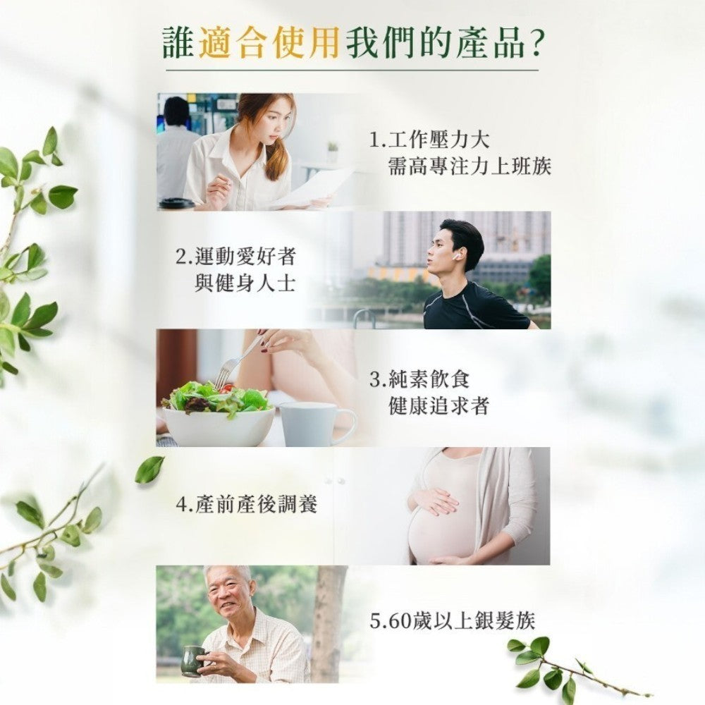 【MERGEN默根】重酒石酸膽鹼膠囊 60顆/盒 西班牙來源 思緒清晰 提升注意力 靈活應對 全素可食