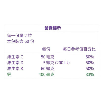 【松瑞製藥】3倍鈣膠囊 120顆/盒 美國專利 胺基酸螯合鈣 D3+K2 高效吸收 關鍵補給 靈活行動