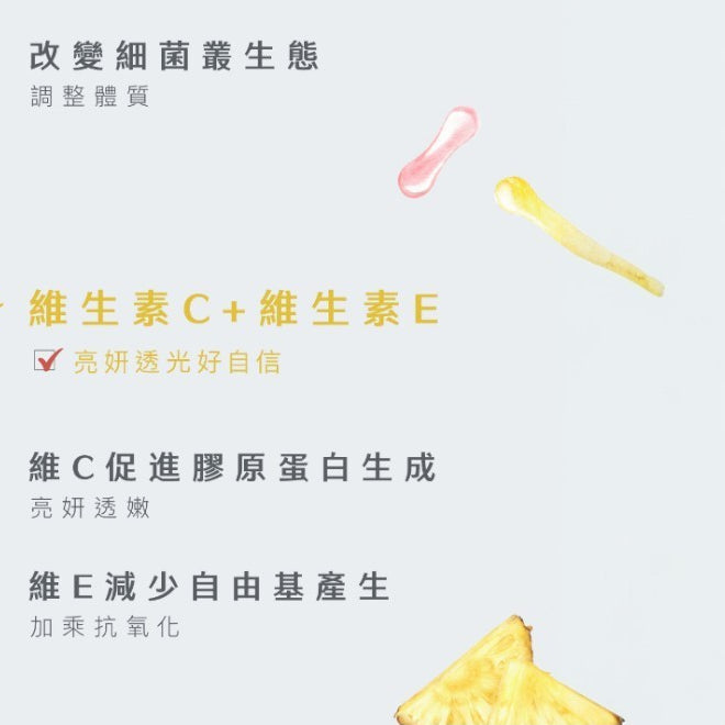 【Body Goals】維C輕孅亮妍飲 24g/包 26種蔬果酵素 蔬果多酚 水果茶 沖泡飲 維生素C+E
