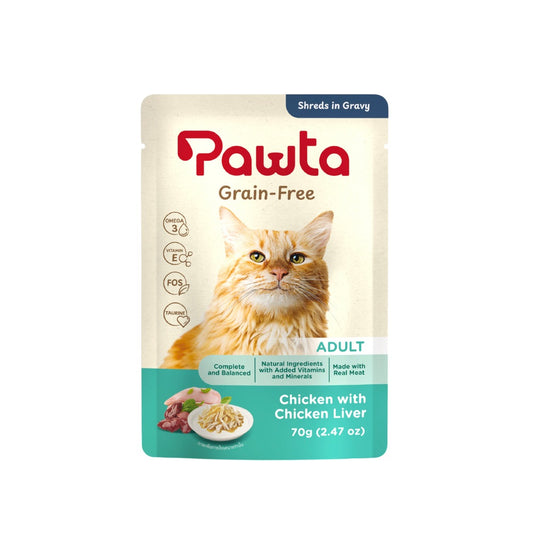 【Pawta波塔】 貓主食餐包 70g/包 五種口味 肉泥質地 無穀配方 天然益生元 全齡貓適用 貓咪主食【壹品商城】