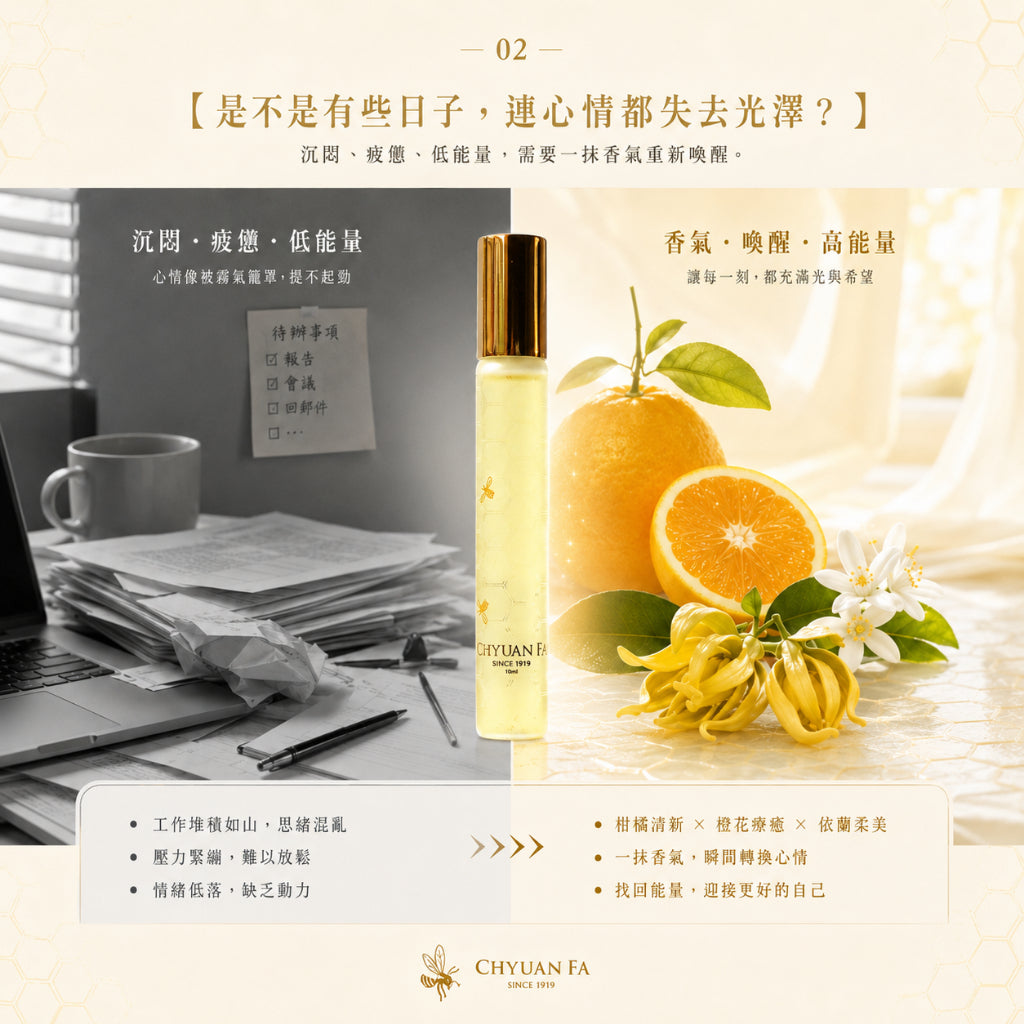 【泉發蜂蜜】香氛精油滾珠瓶 10ml 薰衣草/柑橘/薄荷 3款香調 草本香氛 即抹即香 提振精神 舒適放鬆