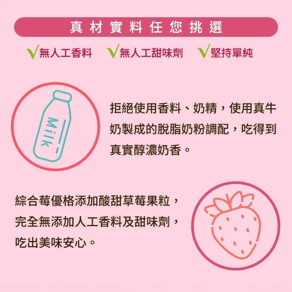 【米森vilson】乳酸菌果粒優格 5包/袋 草莓莓果/柳橙百香 50億益生菌 富含鈣質 兒童點心 無添加