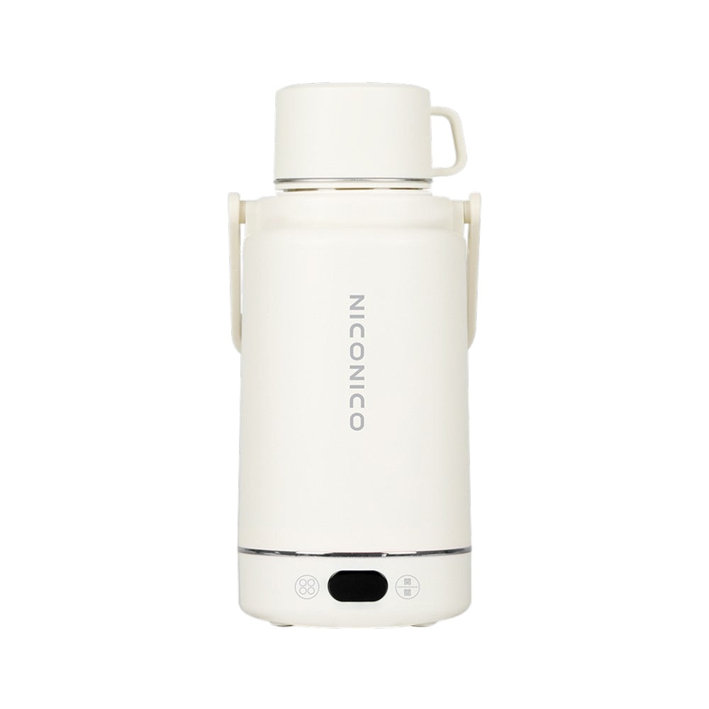 【NICONICO】旅行用雙電壓熱水壺 1200ml NI-TK2419 國際電壓 過熱保護 可觸控 快煮壺