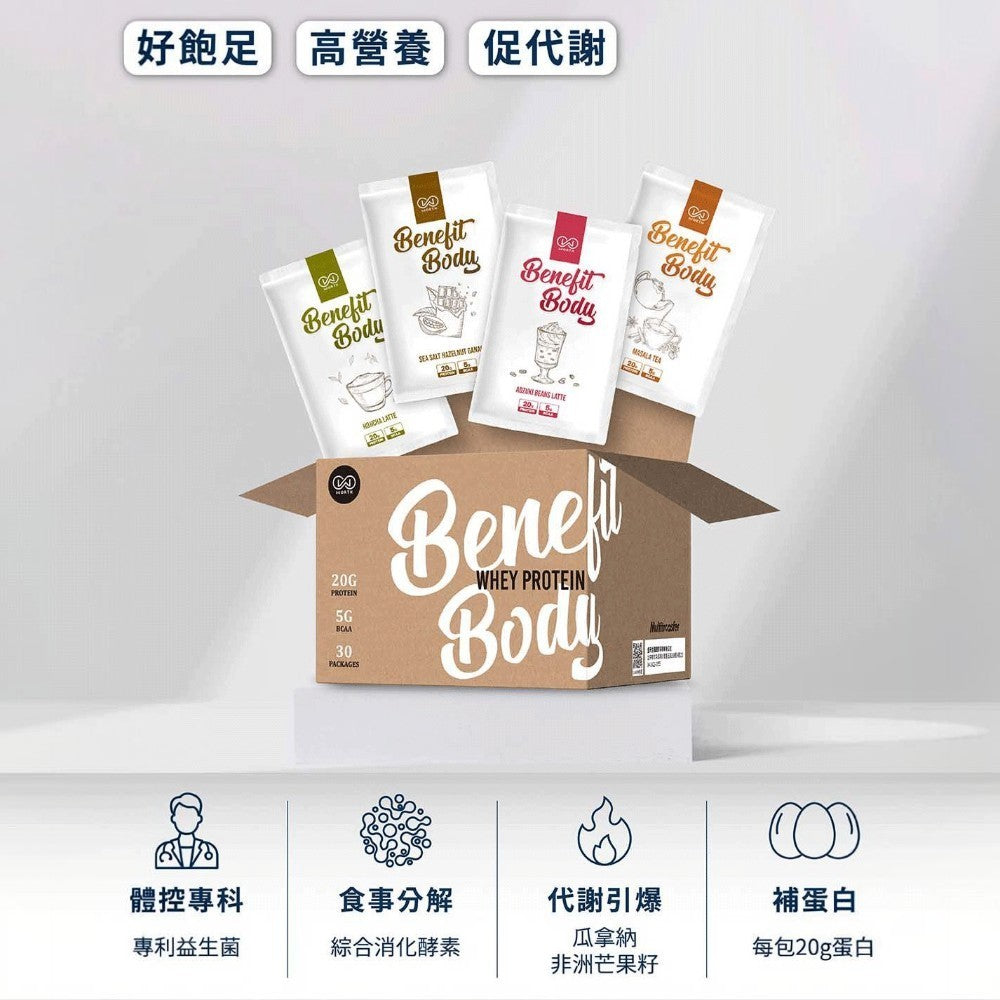 【沃爾司】Benefit Body 蛋白飲系列 單包零售 輕植蛋白 激能蛋白 豌豆 乳清蛋白 運動日常補給
