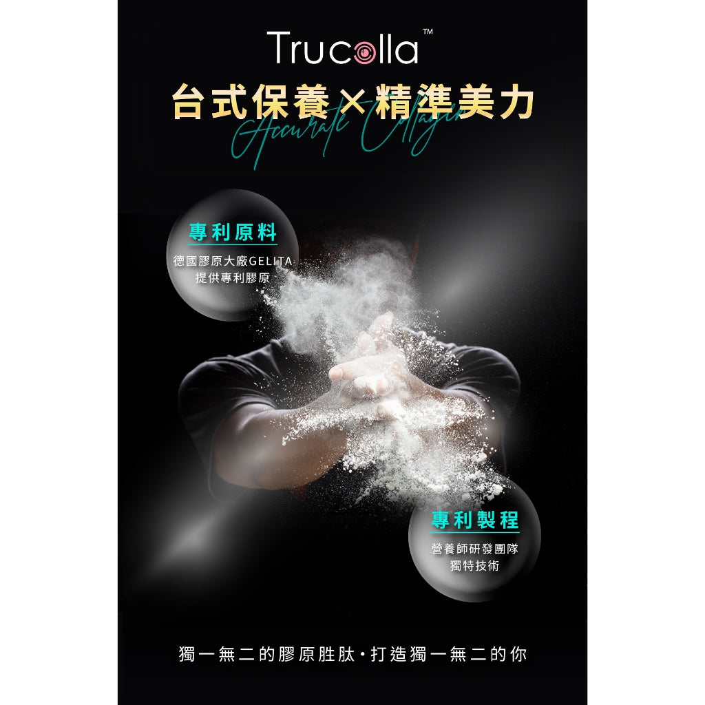 【百醫生技】鳴哥Trucoll膠原粉漿蛋餅粉 56g 德國專利膠原6000mg 耐高溫 無腥味 SGS檢測
