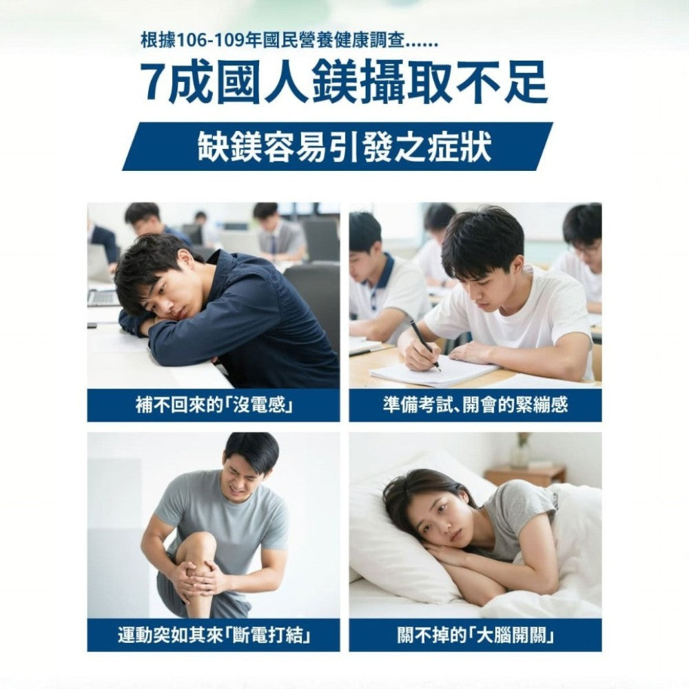 【德醫 Collagen】純粹海洋鎂膠囊 30顆/盒 天然海洋鎂Simag 溫和不刺激 幫助入睡 舒緩緊繃