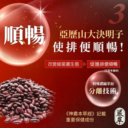 【嚴萃】燃No.1極致代謝x白腎豆 30顆/盒 多國專利原料 馬鈴薯萃取+海洋鎂 飯前補給 大餐應酬必備