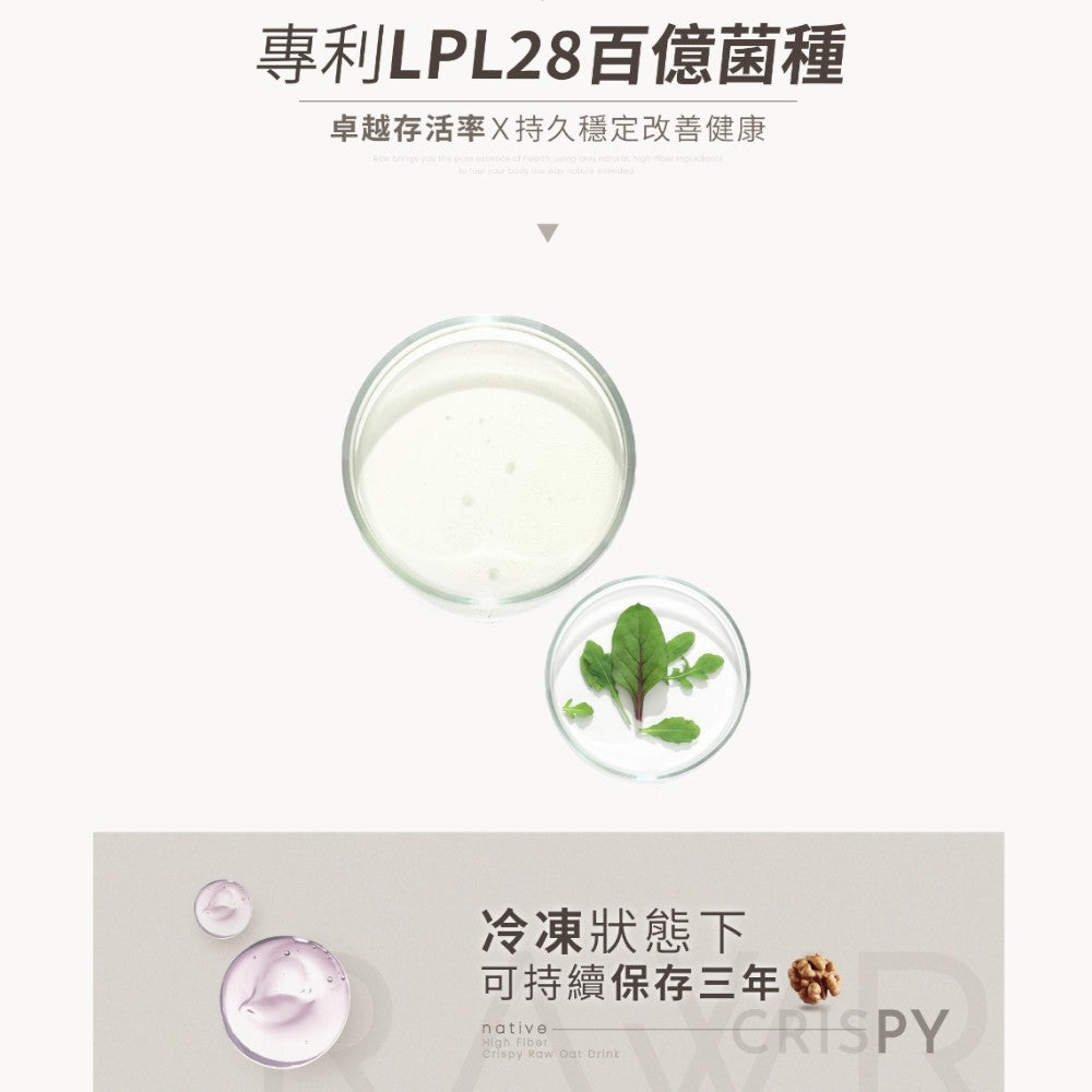 【裸RAW】堅果生銅裸奶昔 6包/盒 專利MCT油 專利膠原蛋白 專利益生菌 神經醯胺 飲食管理 增加飽足感