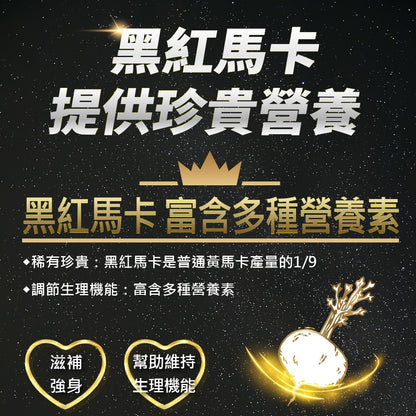 【果利生技】鋅動力馬卡鋅雙活膠囊 60顆/盒 紅黑馬卡 酵母鋅 精胺酸 BCAA 運動補給 男性保養