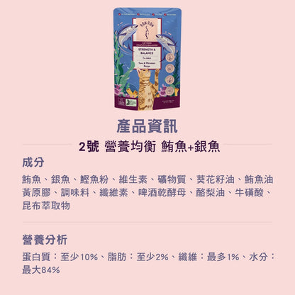 【RONRON虎嚕】貓主食餐包 75g/包 全齡貓適用 慢燉工法 低鈉配方 高含肉量 無人工香料 貓咪飼料