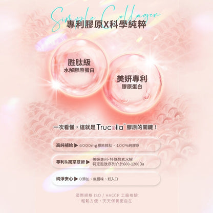 【百醫生技】水解膠原胜肽粉 買1盒送5包(共35包) 德國GELITA膠原蛋白 天然無添加 養顏美容 隨身包