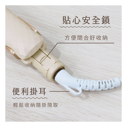 【KINYO】寬電壓平板夾窄款 KHS-3104 30秒速熱 PTC恆溫180℃ 陶瓷塗層 KINYO平板夾