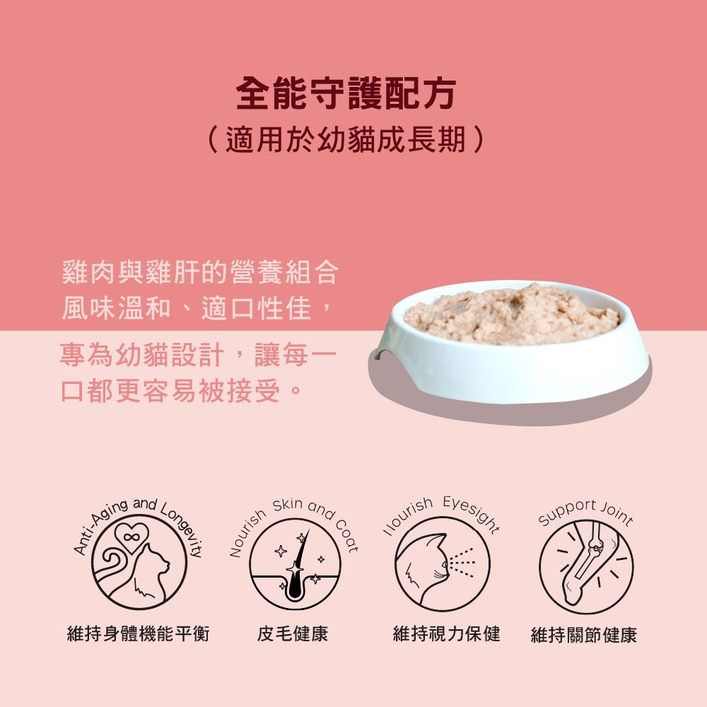 【RONRON虎嚕】貓主食餐包 75g/包 全齡貓適用 慢燉工法 低鈉配方 高含肉量 無人工香料 貓咪飼料 商品介紹圖 6