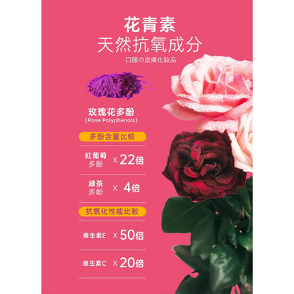 【究愛燕窩】Jollagen玫瑰燕窩膠原蛋白 16包/盒 日本專利 燕窩酸 玫瑰多酚 神經醯胺 透亮美麗