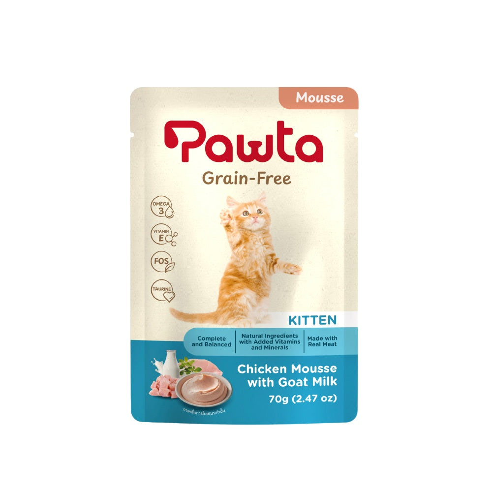【Pawta波塔】 貓主食餐包 70g/包 五種口味 肉泥質地 無穀配方 天然益生元 全齡貓適用 貓咪主食【壹品商城】