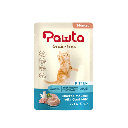 【Pawta波塔】 貓主食餐包 70g/包 五種口味 肉泥質地 無穀配方 天然益生元 全齡貓適用 貓咪主食【壹品商城】