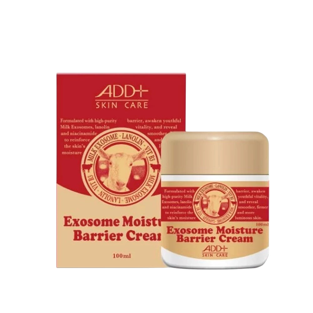 【ADD+】山羊奶逆齡外泌體修護霜 100ml/盒 牛奶外泌體 羊毛脂 菸鹼醯胺 深層鎖水 提升柔嫩觸感