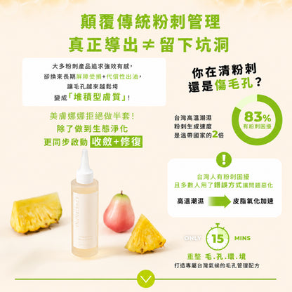 【美膚娜娜】毛孔淨化導出液組合 (導出液150ml+化妝棉30片+導出鏟) 毛孔清潔 軟化角質 雙重收斂